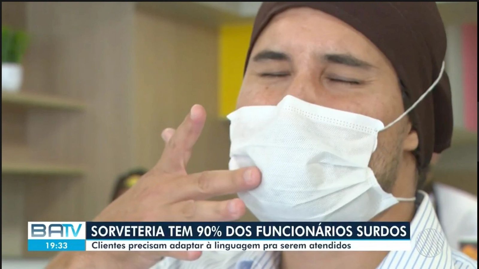 Bahia TV destaca il Sordo Barra