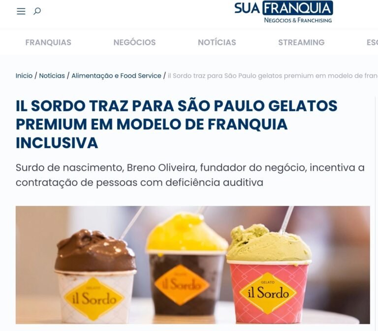 Sua Franquia destaca a il Sordo