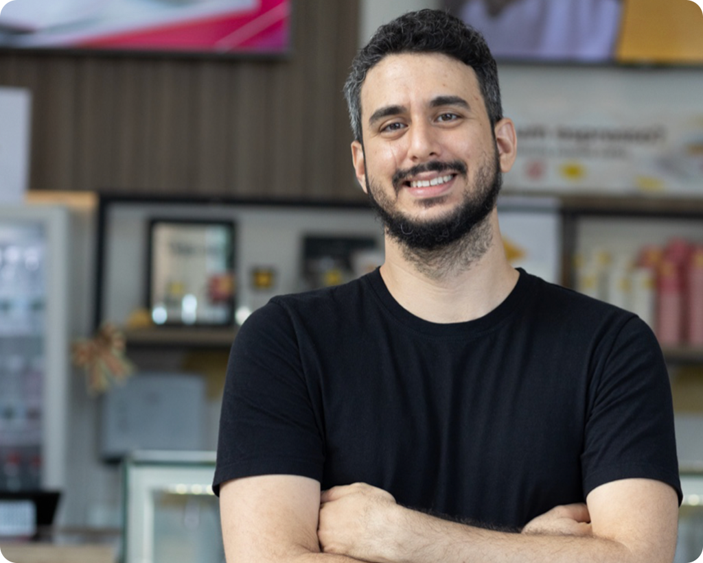 Foto de Breno Oliveira, fundador da il Sordo