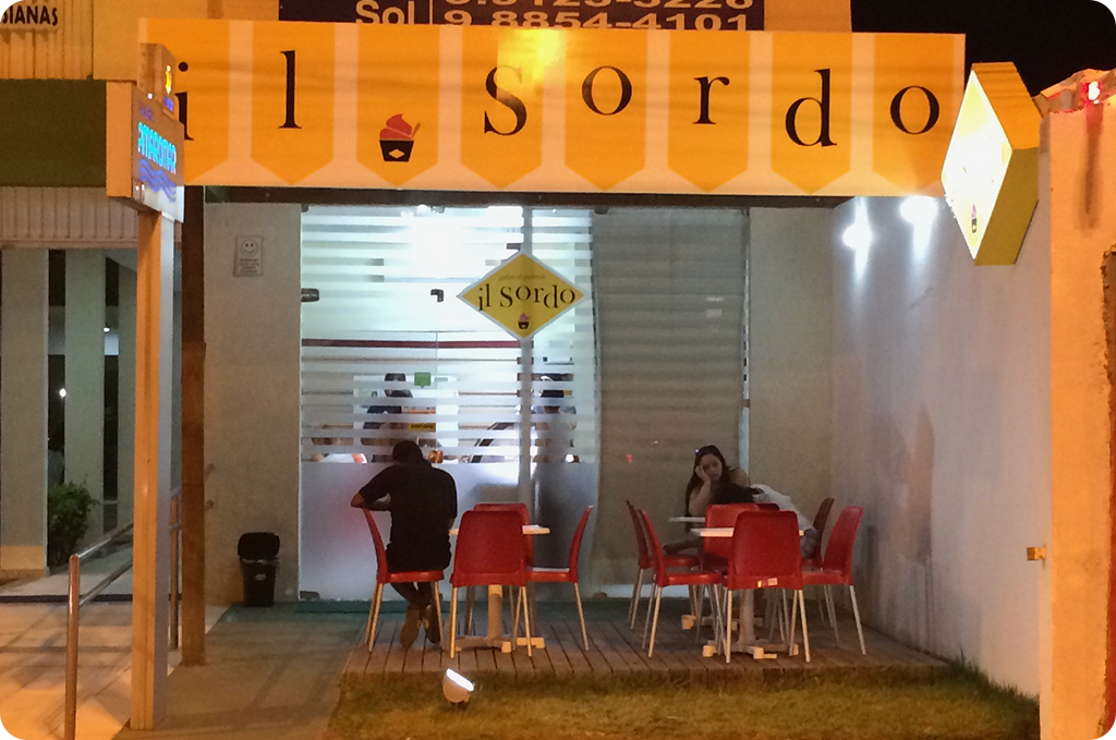 Primeira unidade da il Sordo, no começo em Aracaju